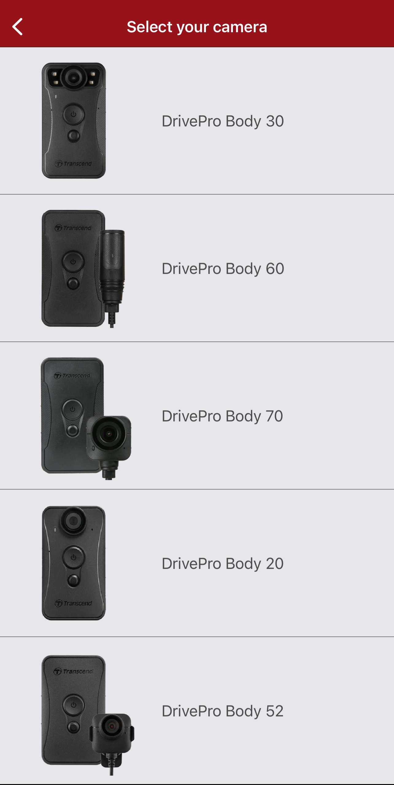 DrivePro Body 70  Body Cameras - Transcend Information, Inc.